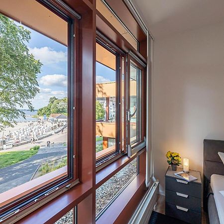 Fewo1846 Intermar - Leichte Brise - Modernes Studioapartment Mit Meerblick Glücksburg Екстериор снимка