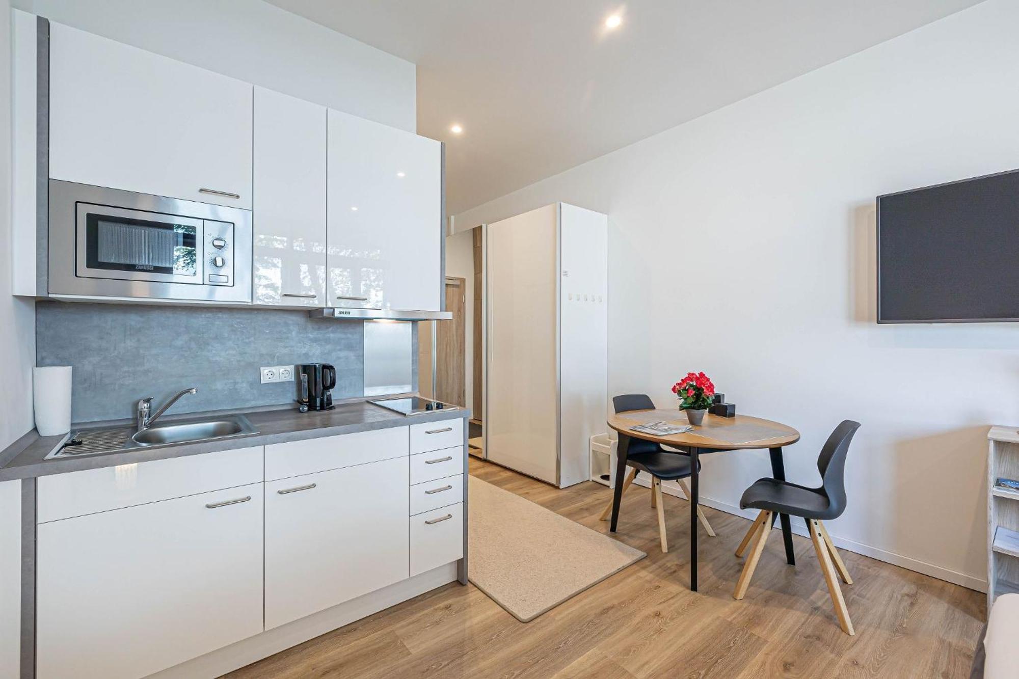 Fewo1846 Intermar - Leichte Brise - Modernes Studioapartment Mit Meerblick Glücksburg Екстериор снимка