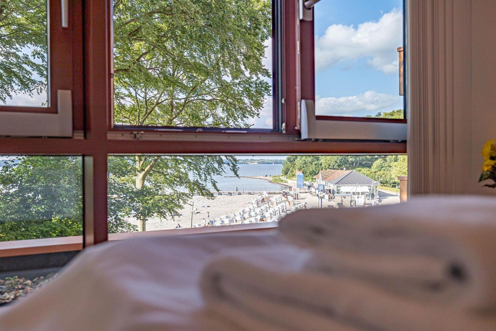 Fewo1846 Intermar - Leichte Brise - Modernes Studioapartment Mit Meerblick Glücksburg Екстериор снимка