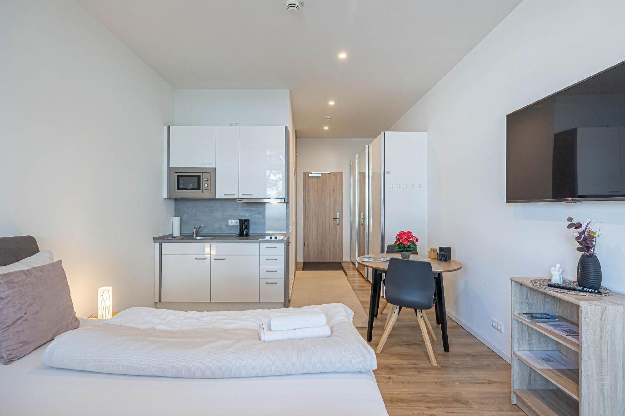 Fewo1846 Intermar - Leichte Brise - Modernes Studioapartment Mit Meerblick Glücksburg Екстериор снимка
