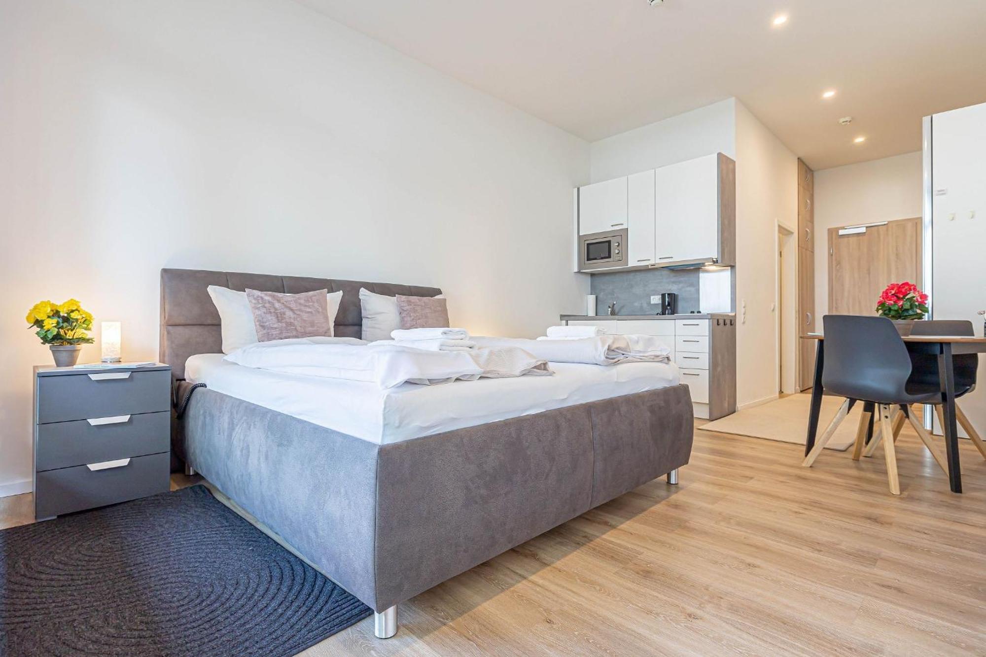 Fewo1846 Intermar - Leichte Brise - Modernes Studioapartment Mit Meerblick Glücksburg Екстериор снимка