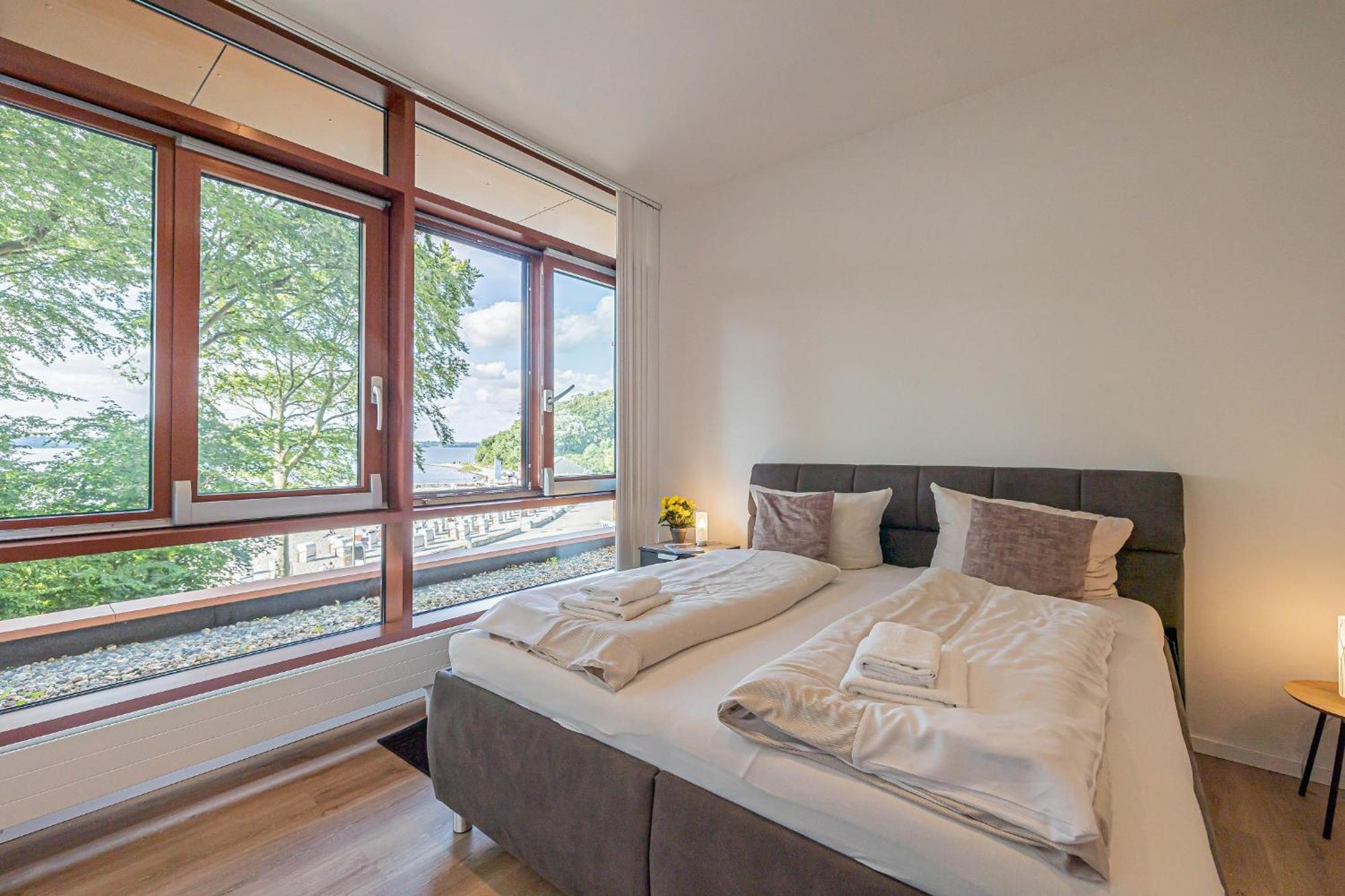 Fewo1846 Intermar - Leichte Brise - Modernes Studioapartment Mit Meerblick Glücksburg Екстериор снимка